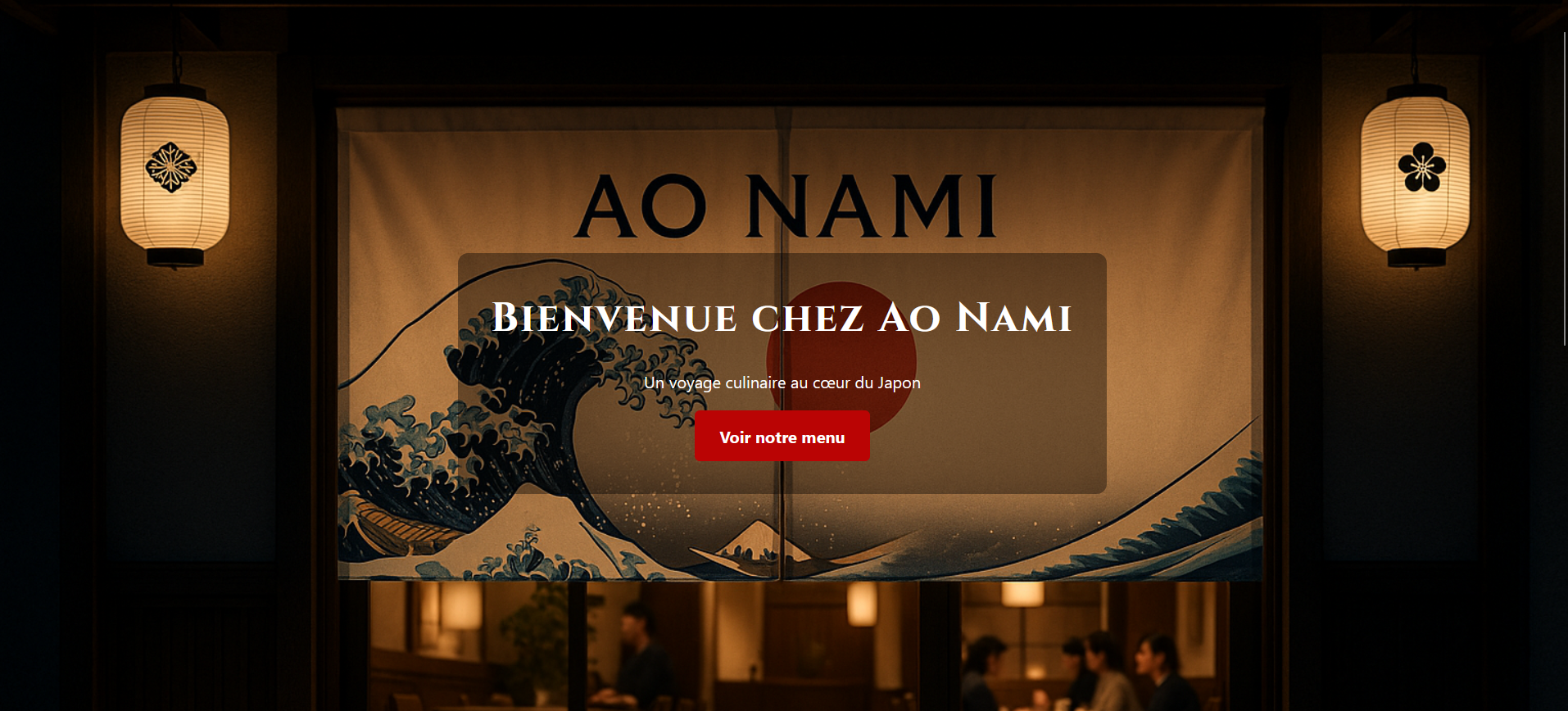 Aperçu du site Ao Nami