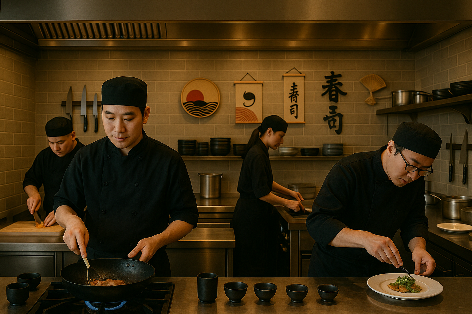 Intérieur du restaurant Ao Nami